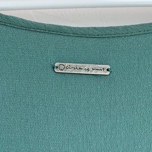 Circle of Trust Soft Green Boho Beach Mini Dress - Picture 8 of 12